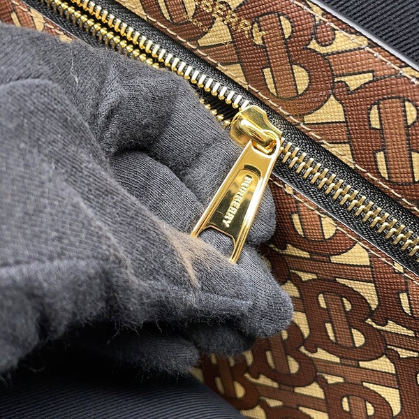 バーバリー トートバッグ TBモノグラム PVC/レザー 80214881 BURBERRY バッグ