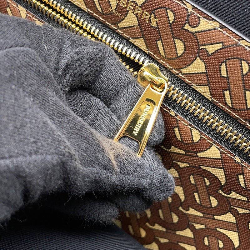 バーバリー トートバッグ TBモノグラム PVC/レザー 80214881 BURBERRY バッグ