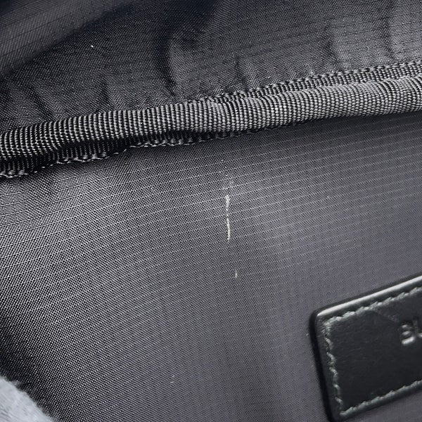 バーバリー ボディバッグ ロゴ ナイロン 8069773 BURBERRY ウエストバッグ 黒