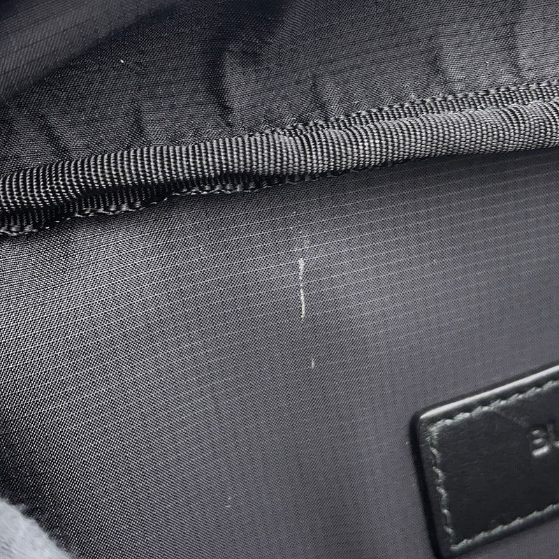 バーバリー ボディバッグ ロゴ ナイロン 8069773 BURBERRY ウエストバッグ 黒