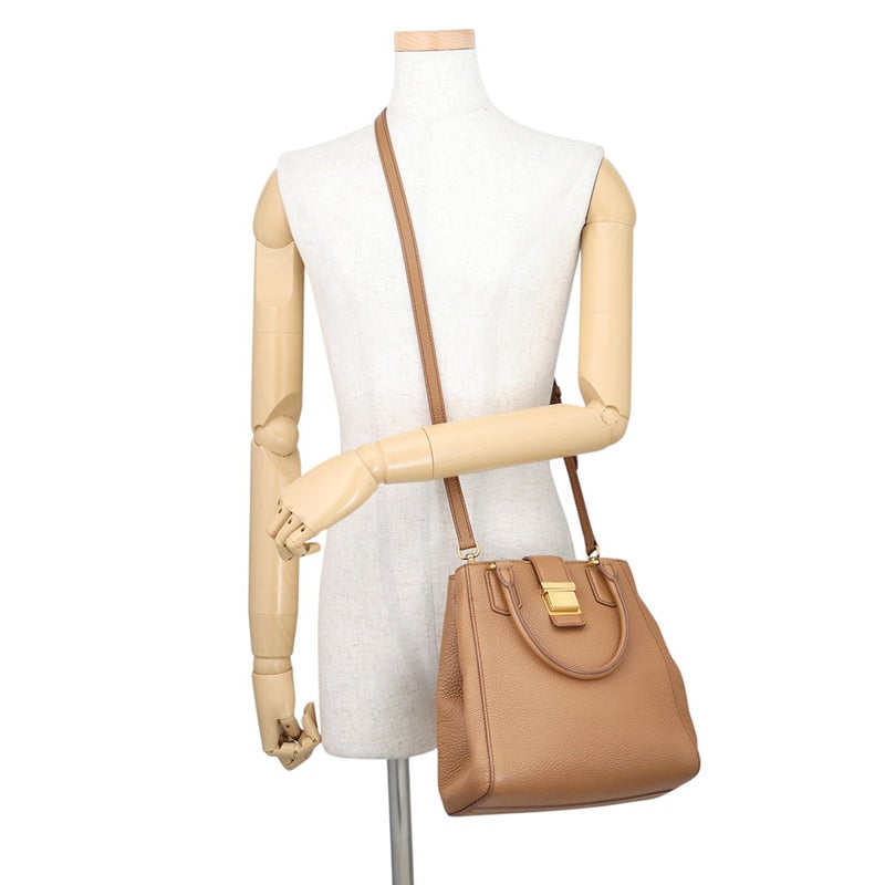 ミュウミュウ ハンドバッグ レザー 5BA266 Miu Miu 2wayショルダーバッグ