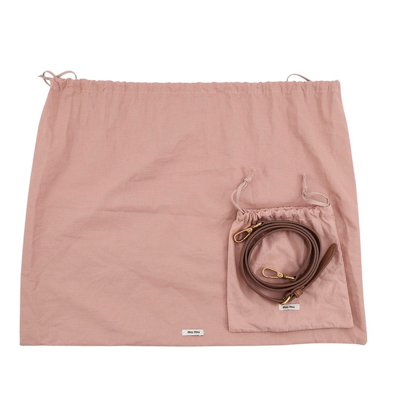 ミュウミュウ ハンドバッグ レザー 5BA266 Miu Miu 2wayショルダーバッグ