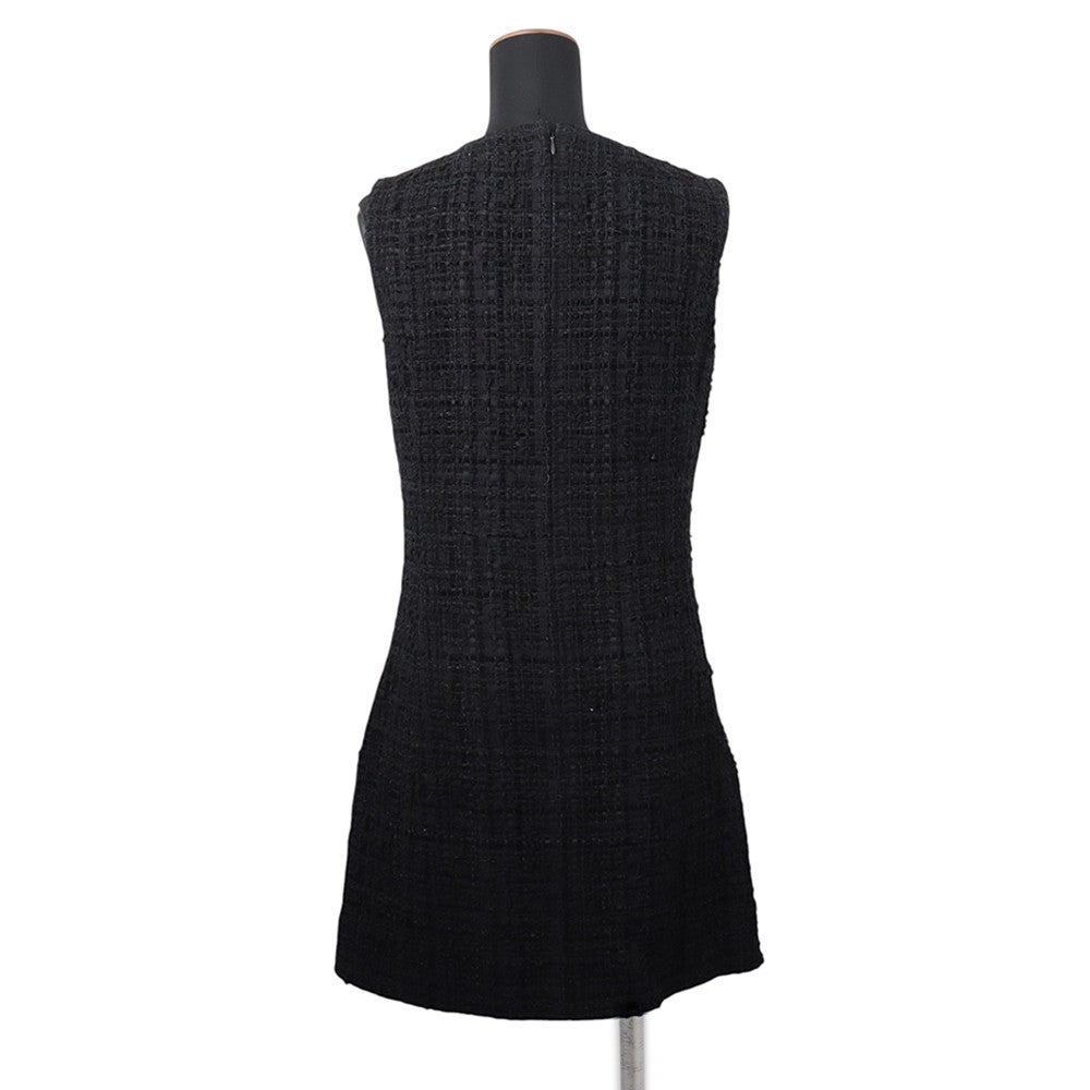 シャネル ワンピース ツイード レディースサイズ36 P71094 CHANEL 黒