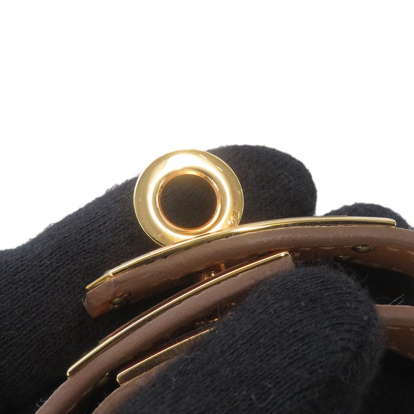 エルメス ブレスレット ケリー ドゥブルトゥール クレ/ピンクゴールド金具 エプソン U刻印 サイズT2