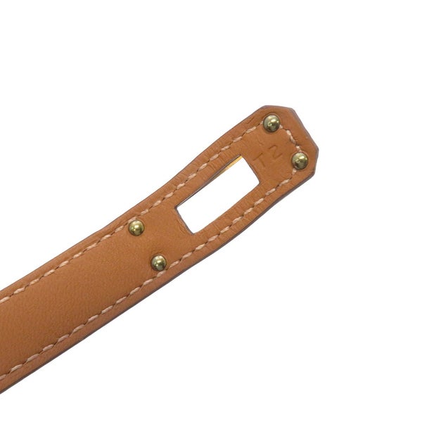 エルメス ブレスレット ケリー ドゥブルトゥール クレ/ピンクゴールド金具 エプソン U刻印 サイズT2