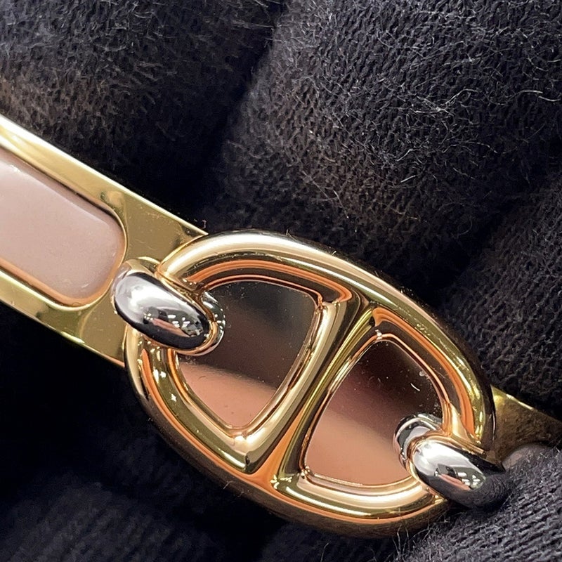 エルメス ブレスレット シェーヌダンクル ミニクリック PM マロングラッセ/ゴールド金具 HERMES アクセサリー
