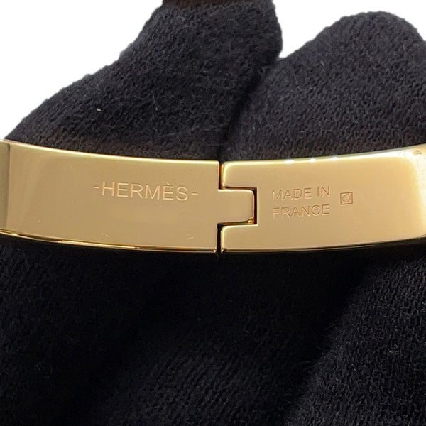 エルメス ブレスレット シェーヌダンクル ミニクリック PM マロングラッセ/ゴールド金具 HERMES アクセサリー