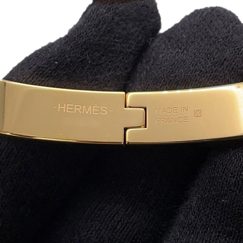 エルメス ブレスレット シェーヌダンクル ミニクリック PM マロングラッセ/ゴールド金具 HERMES アクセサリー