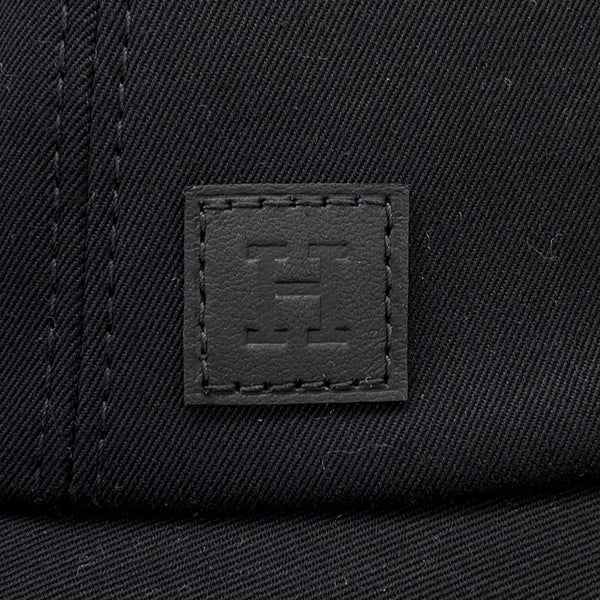 エルメス キャップ マイルス コットン サイズ58 HERMES 帽子 黒