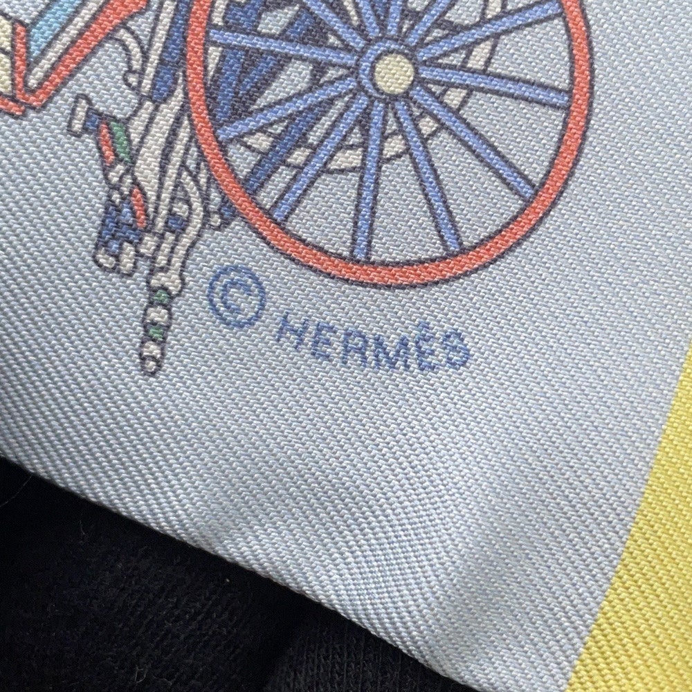 エルメス スカーフ ツイリー 精巧な馬車 Voitures Exquises HERMES