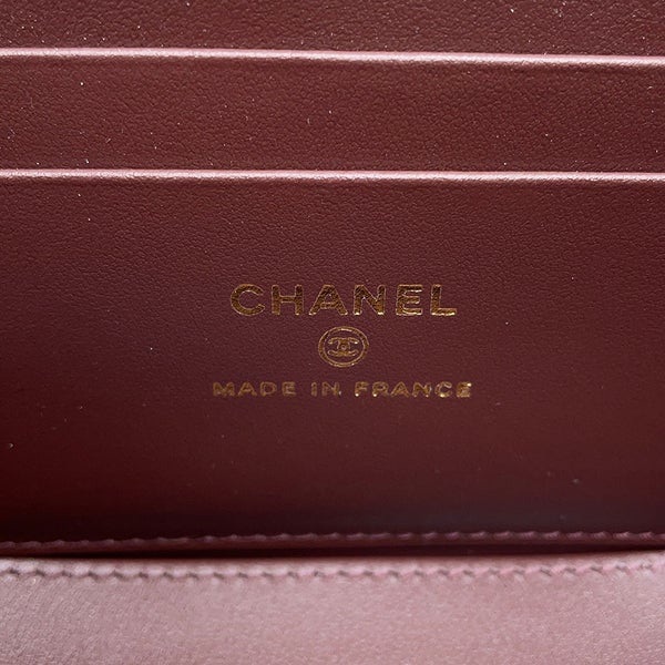 シャネル チェーンショルダーバッグ バニティケース ココマーク マトラッセ キャビアスキン AP1341 CHANEL バッグ キルティング 黒