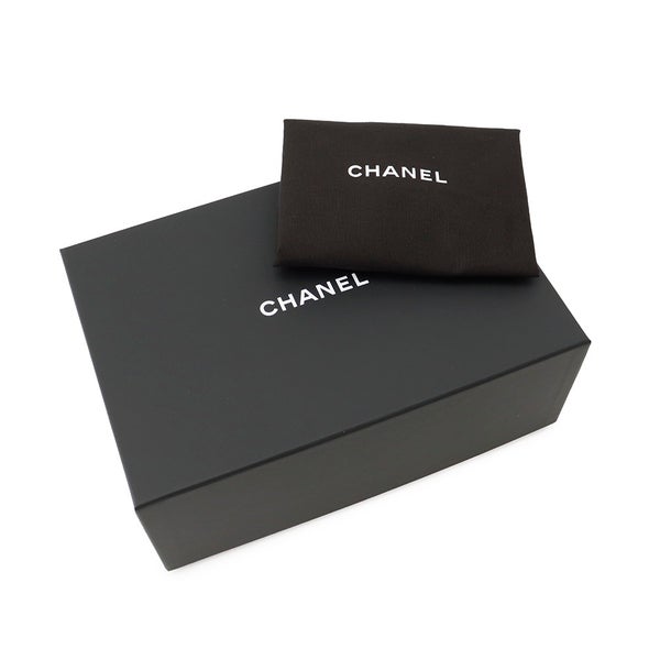 シャネル チェーンショルダーバッグ バニティケース ココマーク マトラッセ キャビアスキン AP1341 CHANEL バッグ キルティング 黒