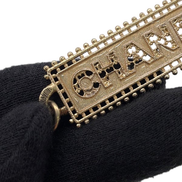 シャネル ネックレス ココマーク ラインストーン フェイクパール  ロゴ F23 K ABC199 CHANEL アクセサリー