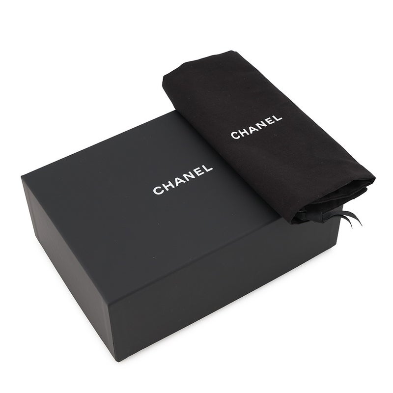 シャネル チェーンショルダーバッグ バニティケース ココマーク マトラッセ キャビアスキン AP1341 CHANEL 黒