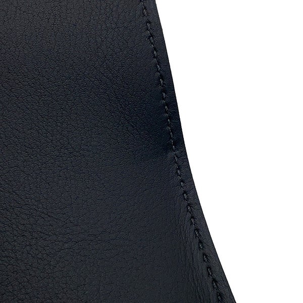 エルメス ショルダーバッグ ゲタ スリム ブラック/ゴールド金具 エプソン G刻印 HERMES 黒