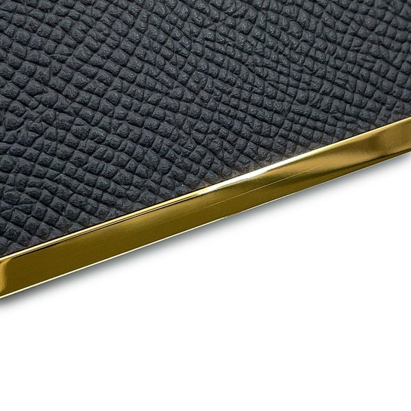 エルメス ショルダーバッグ ゲタ スリム ブラック/ゴールド金具 エプソン G刻印 HERMES 黒