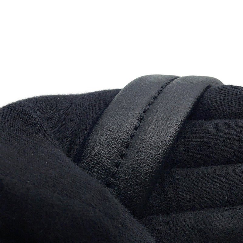シャネル トートバッグ パリビアリッツトートPM マトラッセ ココマーク A34208 CHANEL 黒