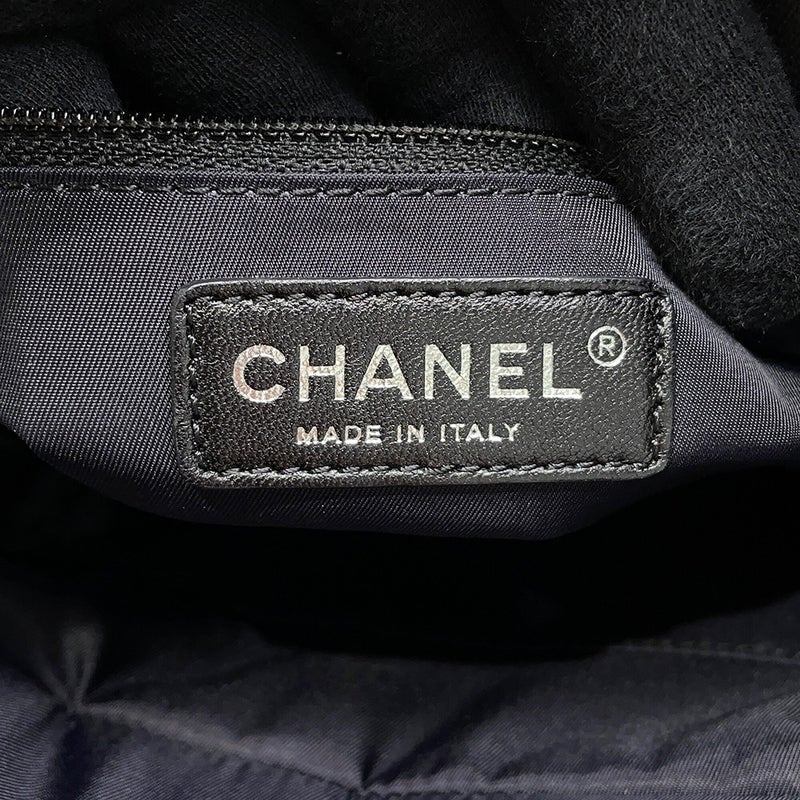 シャネル トートバッグ パリビアリッツトートPM マトラッセ ココマーク A34208 CHANEL 黒