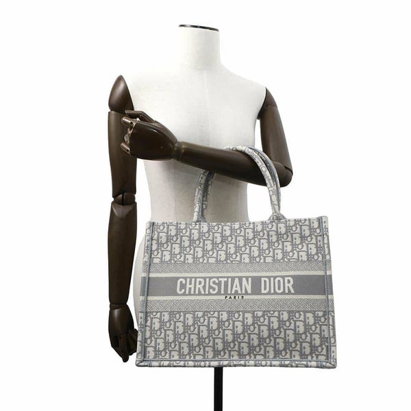 クリスチャン・ディオール トートバッグ ブックトート オブリーク エンブロイダリー ミディアム M1296ZRIW トロッター