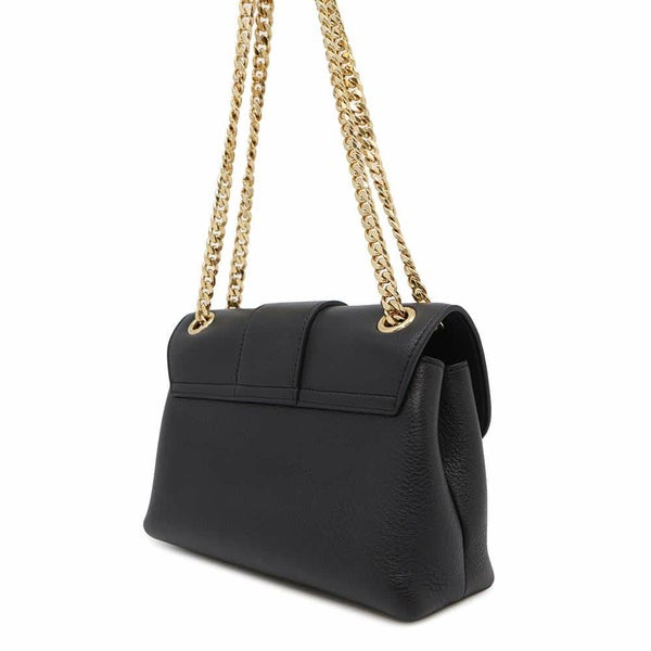 セリーヌ チェーンショルダーバッグ トリオンフ ティーン ヴィクトワール カーフレザー 116593 CELINE 黒