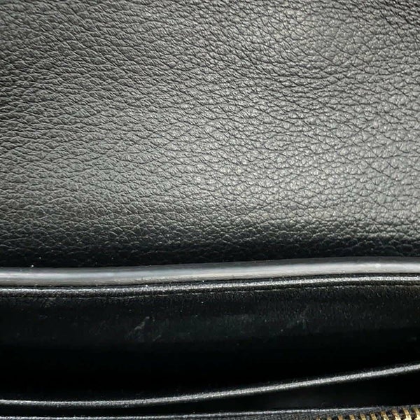 セリーヌ チェーンショルダーバッグ トリオンフ ティーン ヴィクトワール カーフレザー 116593 CELINE 黒