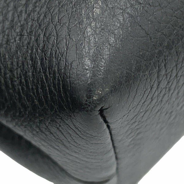 セリーヌ チェーンショルダーバッグ トリオンフ ティーン ヴィクトワール カーフレザー 116593 CELINE 黒