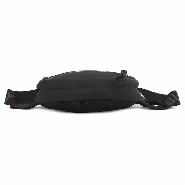 バーバリー ボディバッグ ロゴプリント ウエストバッグ 8021091 BURBERRY 黒