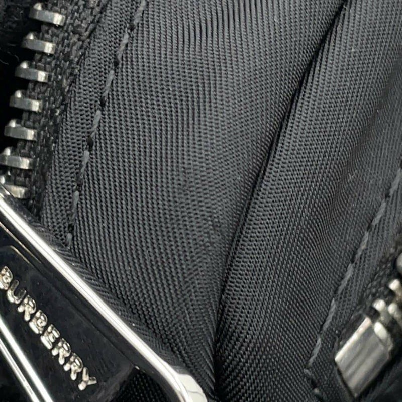バーバリー ボディバッグ ロゴプリント ウエストバッグ 8021091 BURBERRY 黒