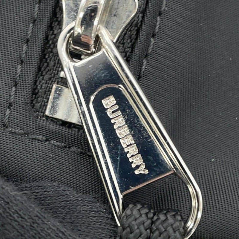 バーバリー ボディバッグ ロゴプリント ウエストバッグ 8021091 BURBERRY 黒