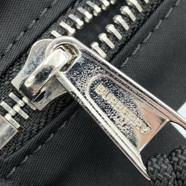 バーバリー ボディバッグ ロゴプリント ウエストバッグ 8021091 BURBERRY 黒