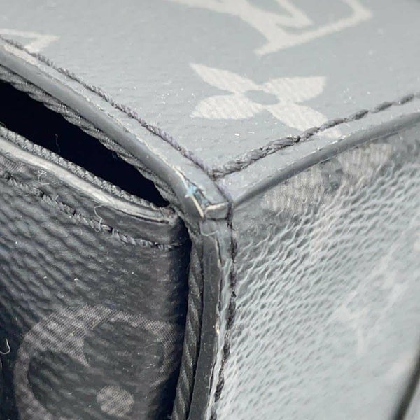 ルイヴィトン ショルダーバッグ モノグラム・エクリプス トランク・メッセンジャー M45727 ブラック 黒