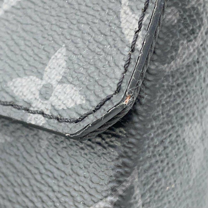 ルイヴィトン ショルダーバッグ モノグラム・エクリプス トランク・メッセンジャー M45727 ブラック 黒