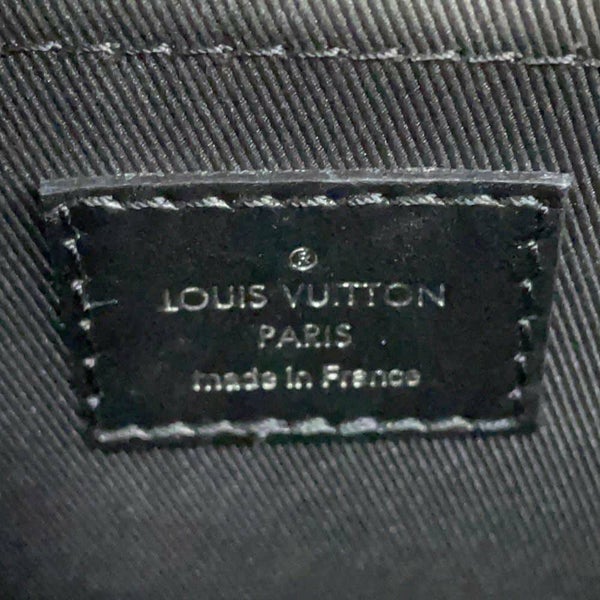 ルイヴィトン ショルダーバッグ モノグラム・エクリプス トランク・メッセンジャー M45727 ブラック 黒