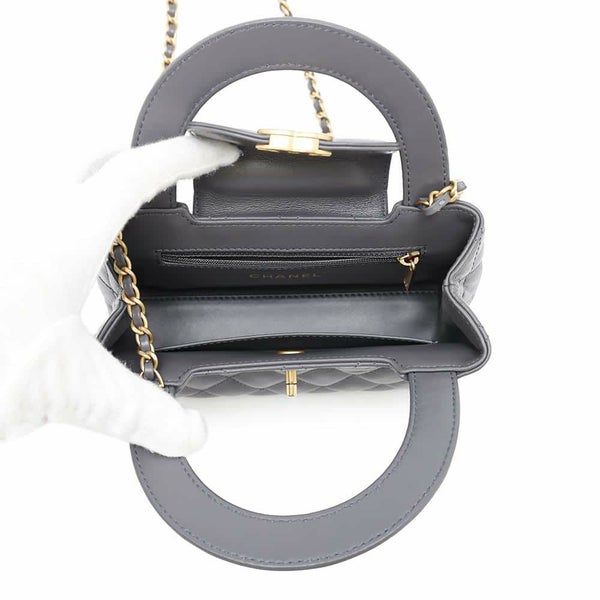 シャネル ハンドバッグ マトラッセ ココマーク ミニショッピングバッグ AS4416 2wayチェーンショルダーバッグ