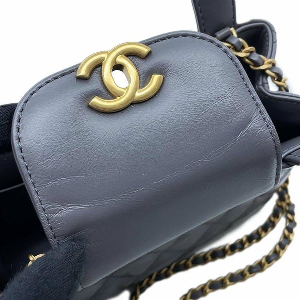 シャネル ハンドバッグ マトラッセ ココマーク ミニショッピングバッグ AS4416 2wayチェーンショルダーバッグ