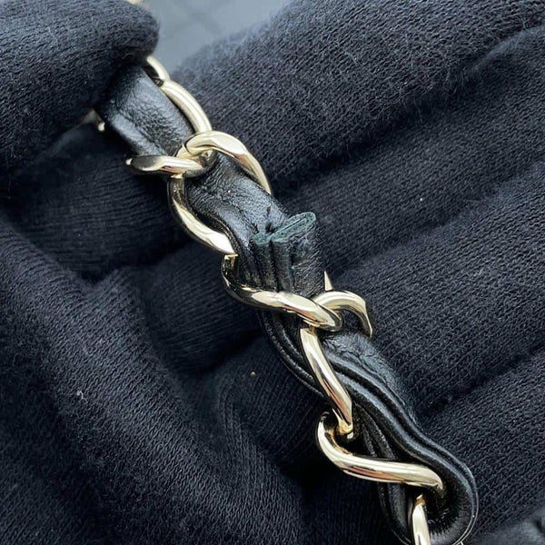 シャネル ハンドバッグ マトラッセ ココマーク ボーリングバッグ CHANEL 2WAYショルダーバッグ 黒