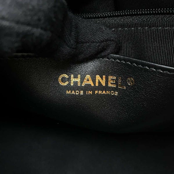 シャネル ハンドバッグ マトラッセ ココマーク ボーリングバッグ CHANEL 2WAYショルダーバッグ 黒