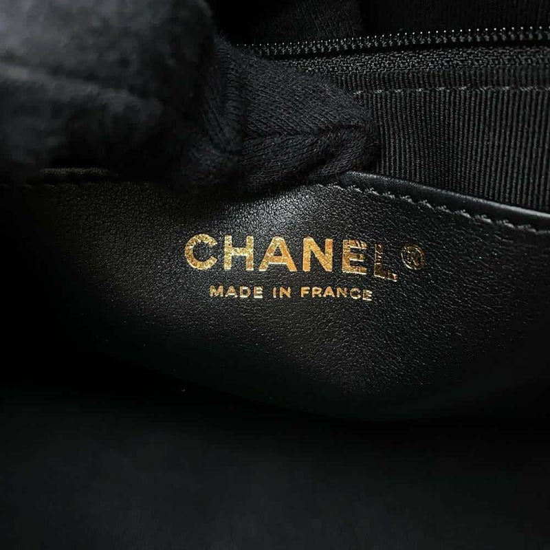 シャネル ハンドバッグ マトラッセ ココマーク ボーリングバッグ CHANEL 2WAYショルダーバッグ 黒