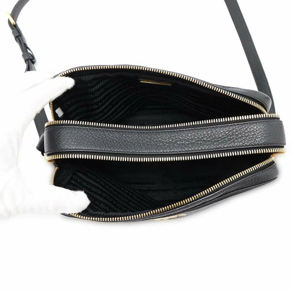 プラダ ショルダーバッグ 1BH079 PRADA バッグ ミニショルダー ポシェット 黒