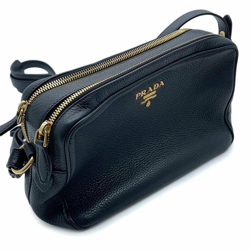 プラダ ショルダーバッグ 1BH079 PRADA バッグ ミニショルダー ポシェット 黒