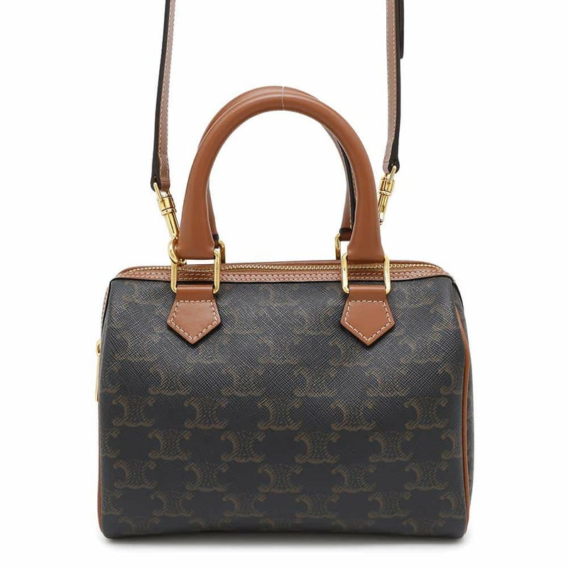 セリーヌ ハンドバッグ トリオンフ スモール ボストンバッグ 197582 CELINE 2wayショルダーバッグ