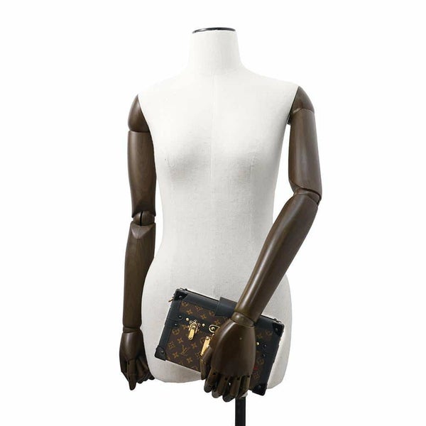 ルイヴィトン ショルダーバッグ モノグラム プティット マル M44199 2wayクラッチバッグ ブラック 黒