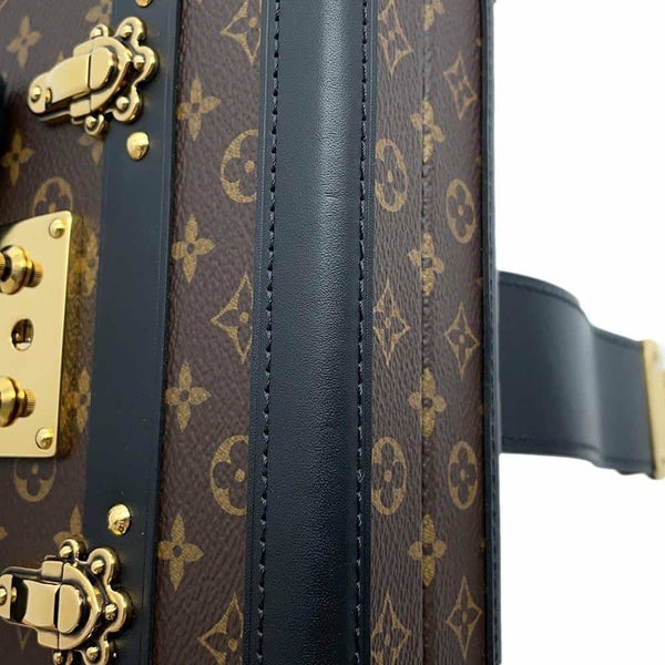 ルイヴィトン ショルダーバッグ モノグラム プティット マル M44199 2wayクラッチバッグ ブラック 黒