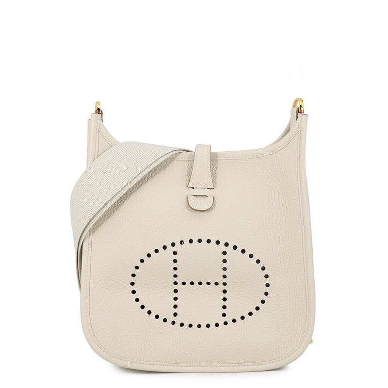 エルメス ショルダーバッグ エブリン3 23 クレ/ゴールド金具 トリヨンクレマンス G刻印 HERMES