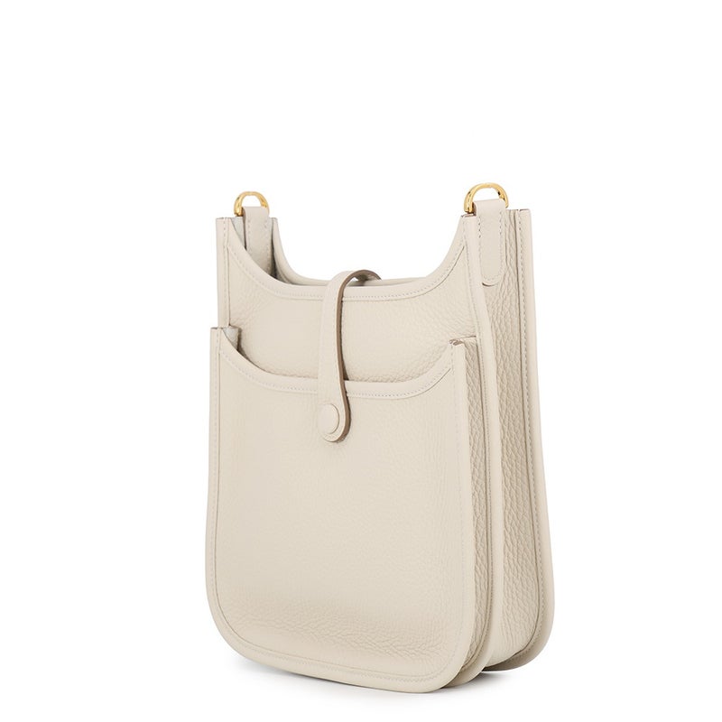 エルメス ショルダーバッグ エブリン3 23 クレ/ゴールド金具 トリヨンクレマンス G刻印 HERMES
