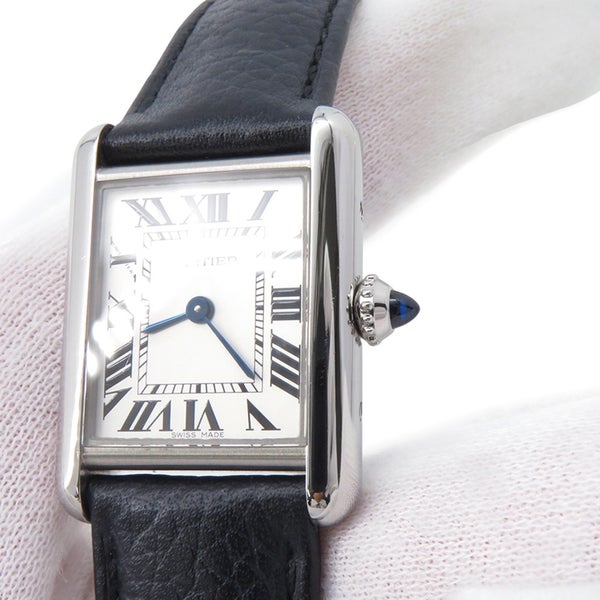 カルティエ タンク マスト SM WSTA0042 Cartier 腕時計 シルバー文字盤 クォーツ