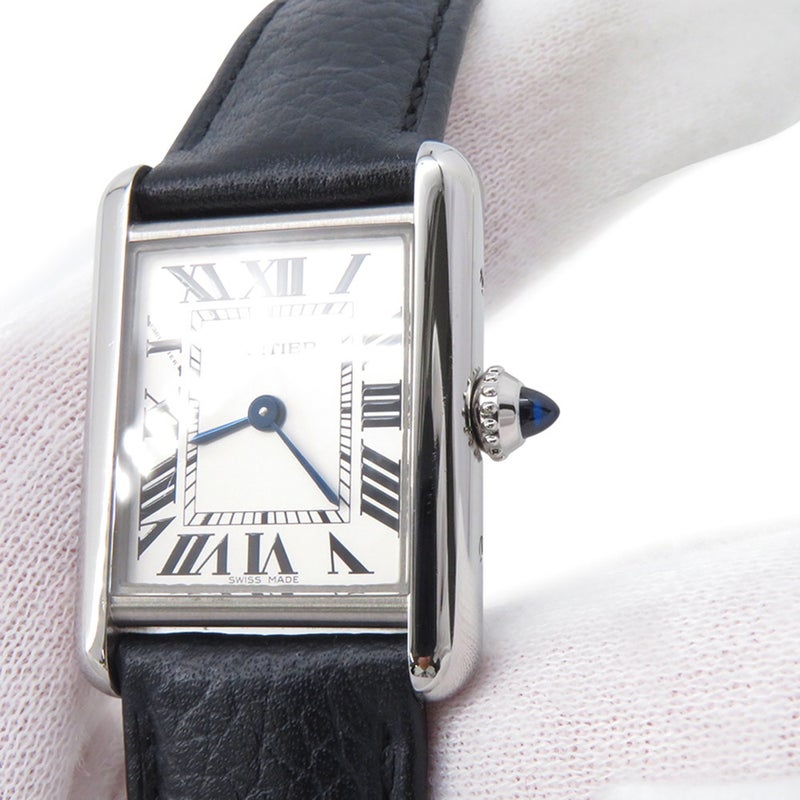 カルティエ タンク マスト SM WSTA0042 Cartier 腕時計 シルバー文字盤 クォーツ