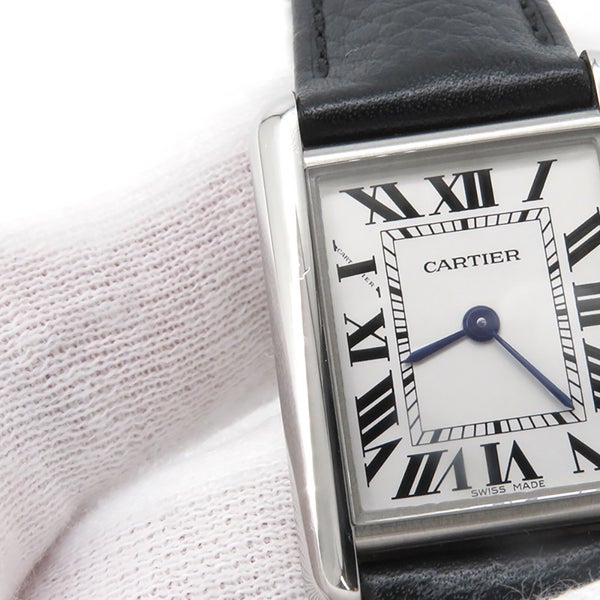 カルティエ タンク マスト SM WSTA0042 Cartier 腕時計 シルバー文字盤 クォーツ