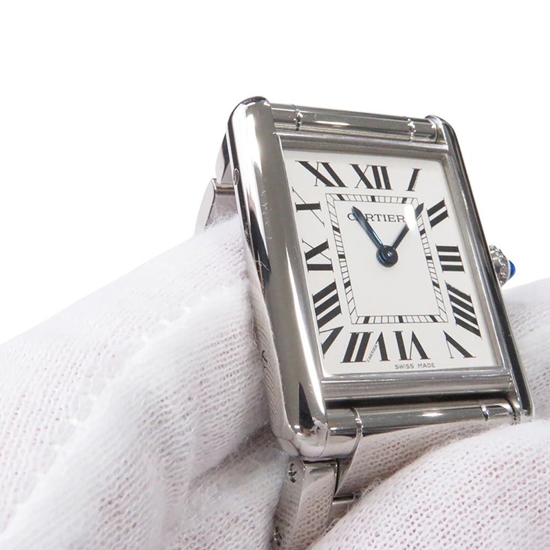 カルティエ タンク マスト LM WSTA0052 Cartier 腕時計 シルバー文字盤