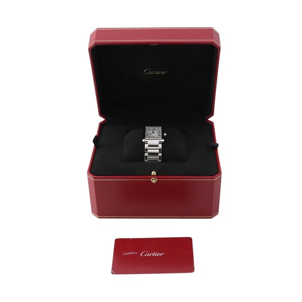 カルティエ タンク マスト LM WSTA0052 Cartier 腕時計 シルバー文字盤